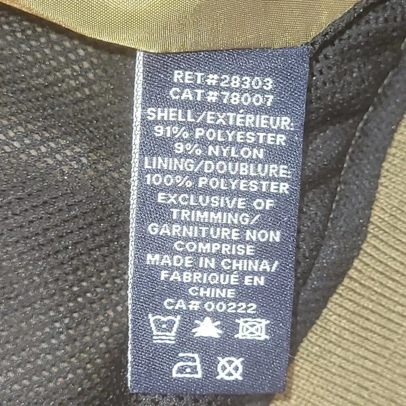 Arnold Palmer Men's Green Suede-Like  Long Sleeve Jacket Size 42-44 Large - Picture 8 of 11